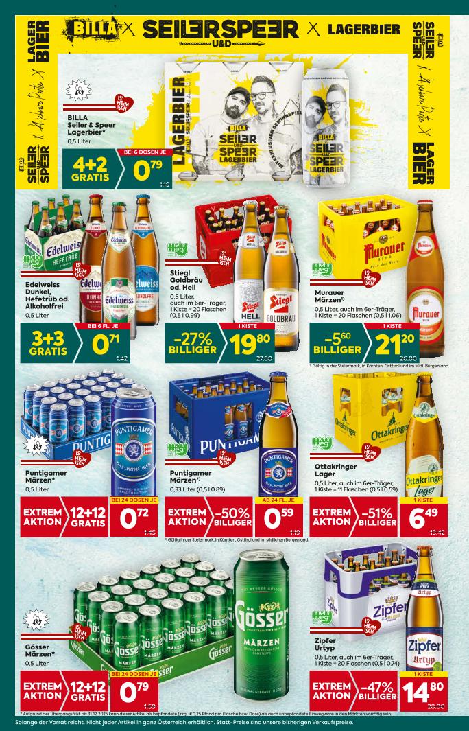 Prospekt von BILLA PLUS