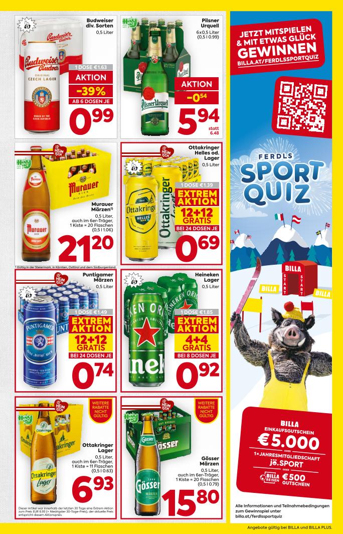 Prospekt von BILLA