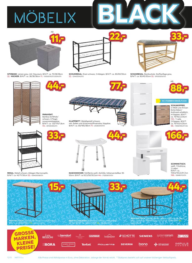 Prospekt von Möbelix