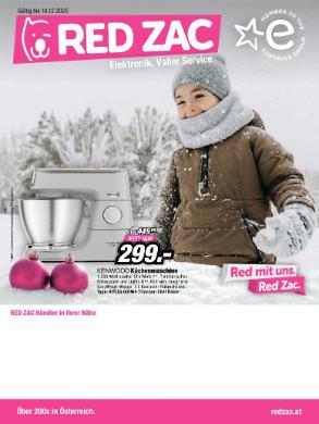 Titelbild des Prospekts von RED ZAC