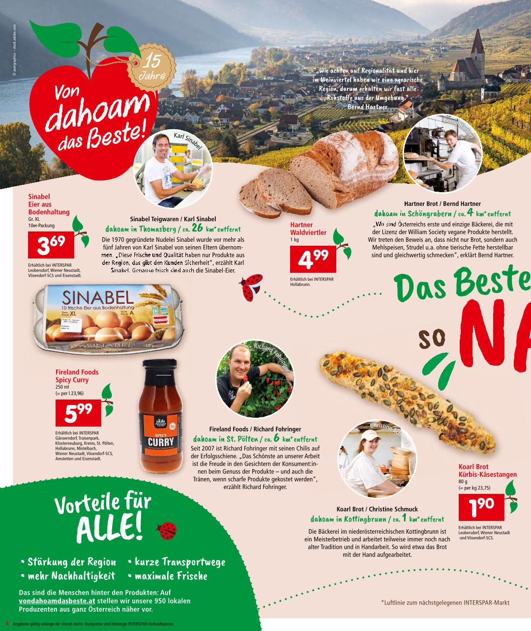 Prospekt von INTERSPAR