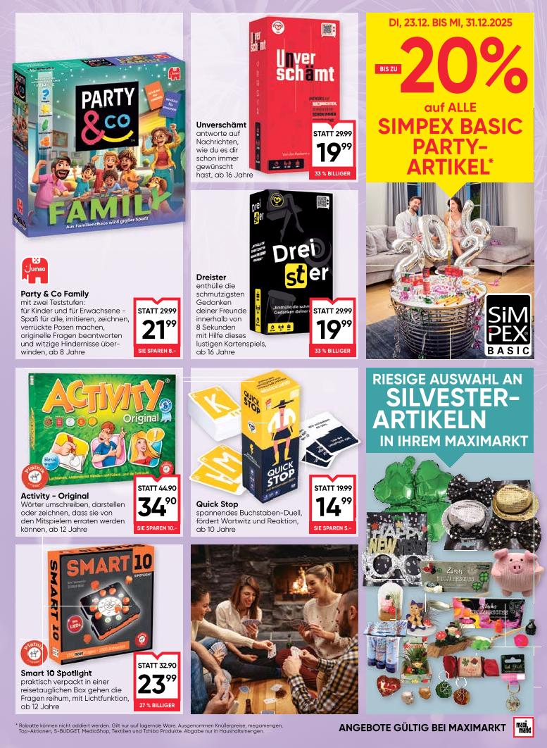 Prospekt von Maximarkt