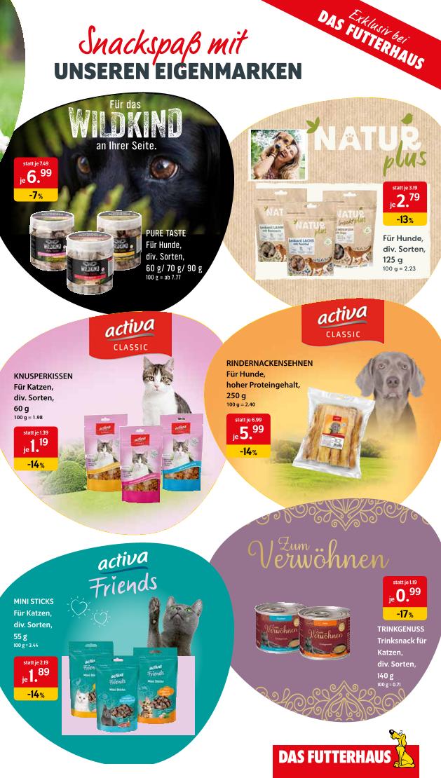 Prospekt von DAS FUTTERHAUS