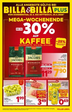 Titelbild des Prospekts von BILLA Wien