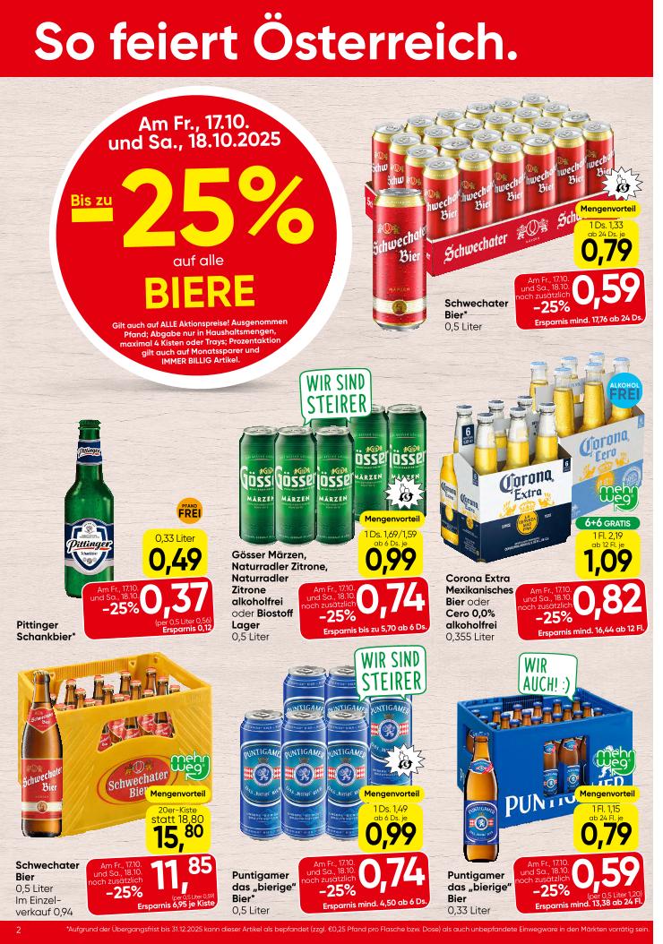 Prospekt von SPAR