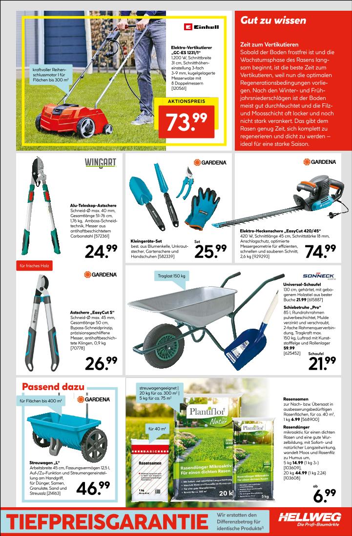 Prospekt von HELLWEG