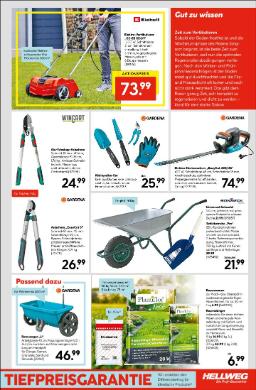 Titelbild des Prospekts von HELLWEG