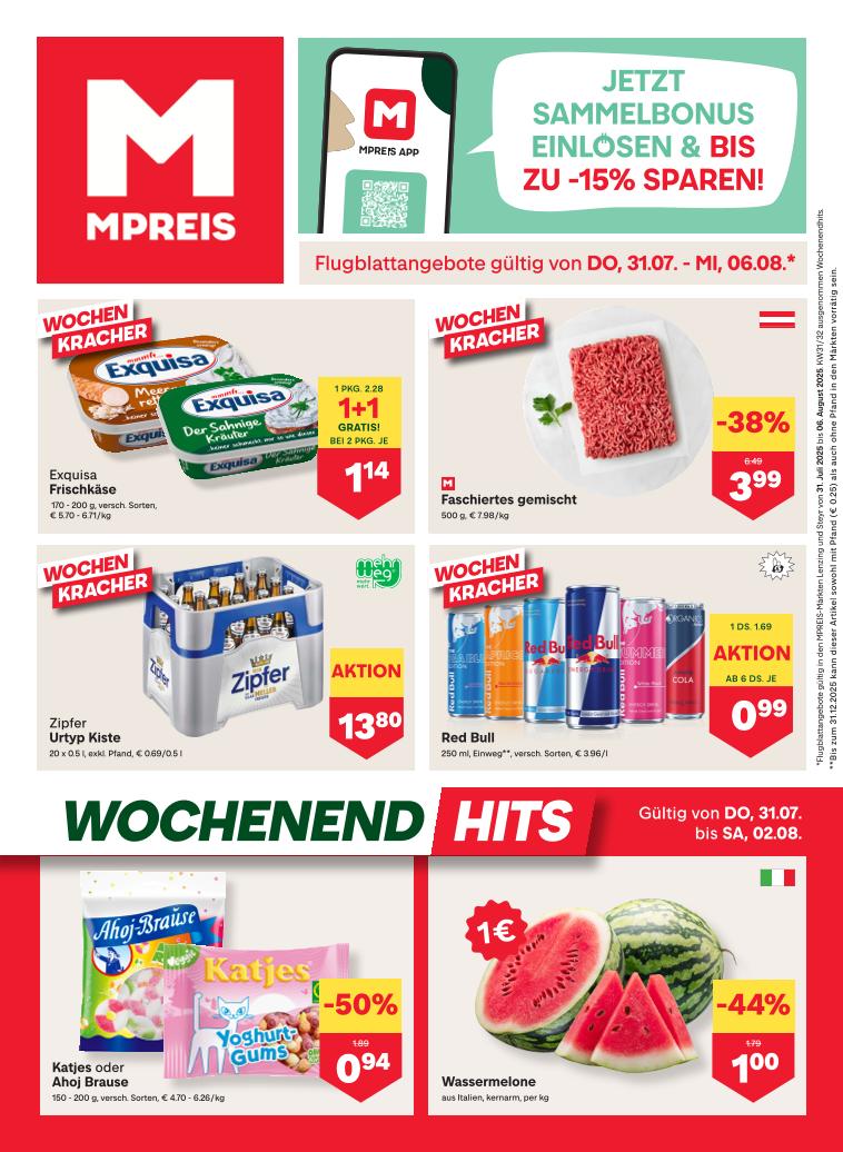 Prospekt von MPREIS