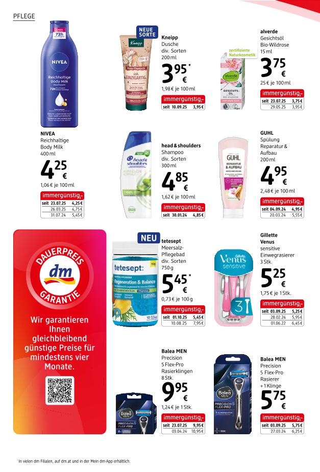 Prospekt von dm drogerie markt