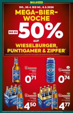 Titelbild des Prospekts von BILLA PLUS Kärnten