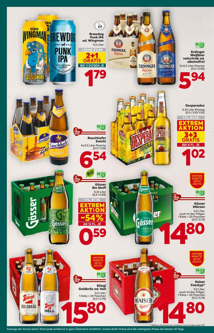 Prospekt von BILLA PLUS