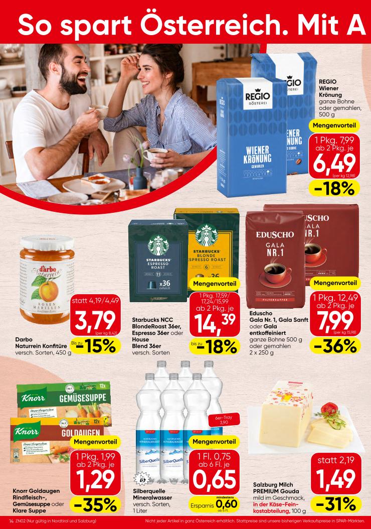 Prospekt von SPAR