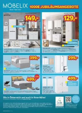 Titelbild des Prospekts von Möbelix