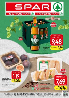 Titelbild des Prospekts von SPAR VBG
