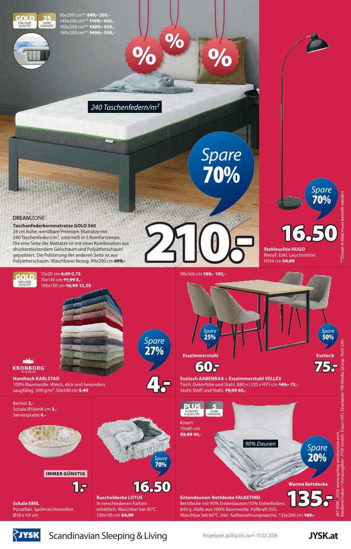 Prospekt von JYSK