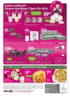 Titelbild des Prospekts von mömax