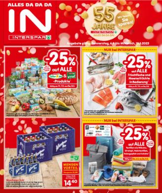 Titelbild des Prospekts von INTERSPAR WIEN