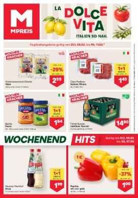 Titelbild des Prospekts von MPREIS Vorarlberg