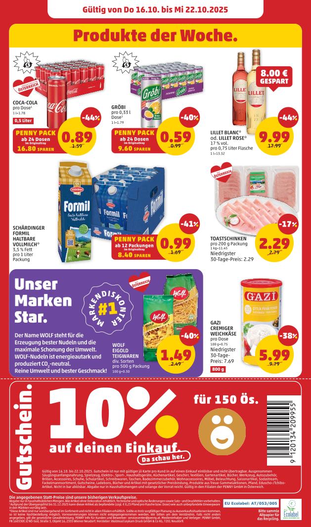 Prospekt von Penny