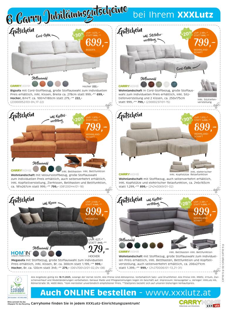 Prospekt von XXXLutz