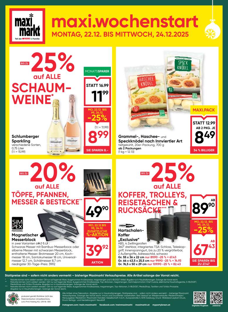 Prospekt von Maximarkt