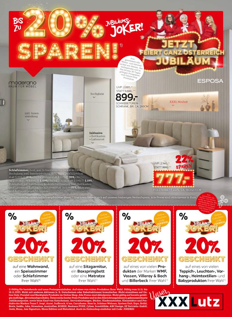 Prospekt von XXXLutz