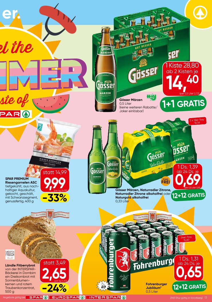 Prospekt von SPAR