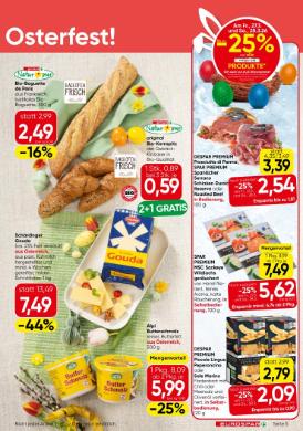 Titelbild des Prospekts von EUROSPAR W/NOE/BGLD