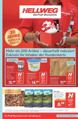 Titelbild des Prospekts von HELLWEG