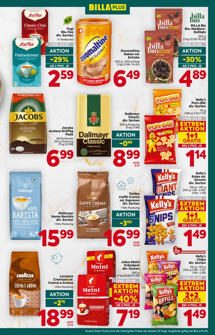 Prospekt von BILLA PLUS