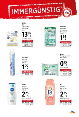 Titelbild des Prospekts von dm drogerie markt Journal Express