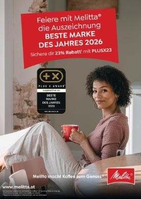 Titelbild des Prospekts von Melitta®