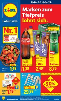 Titelbild des Prospekts von Lidl