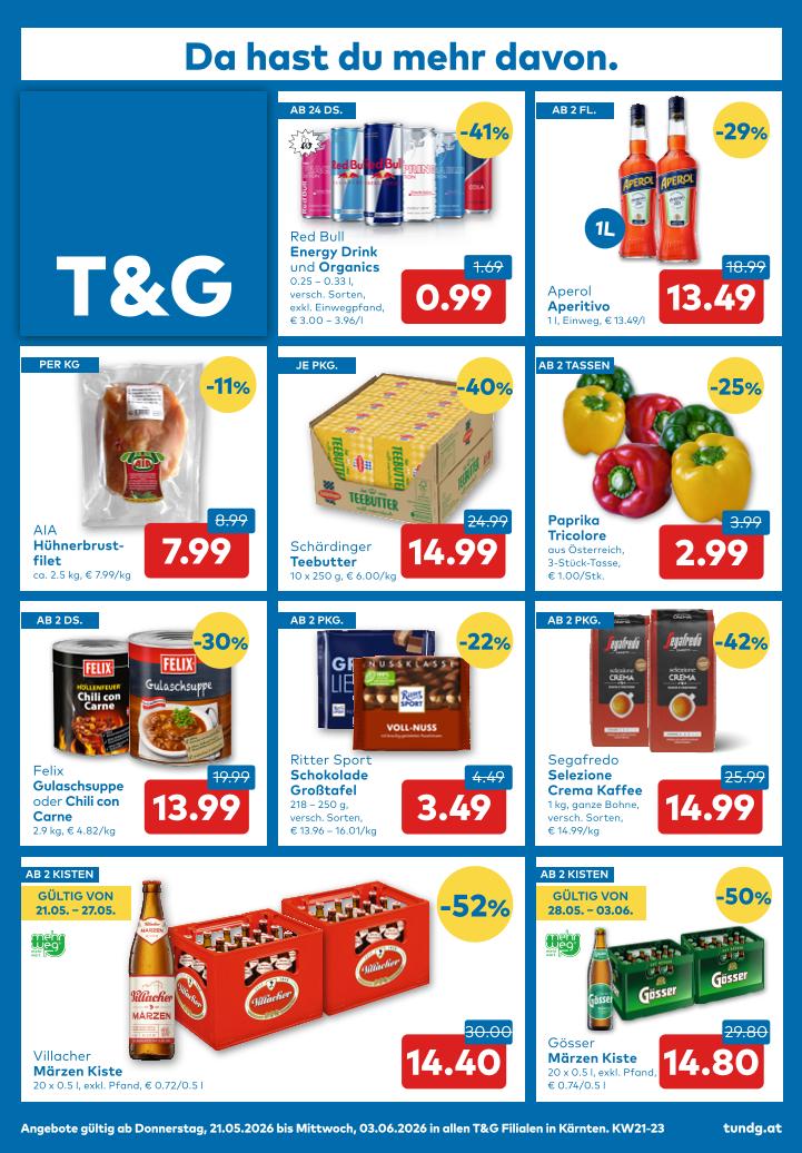 Prospekt von T&G