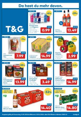 Titelbild des Prospekts von T&G Kärnten