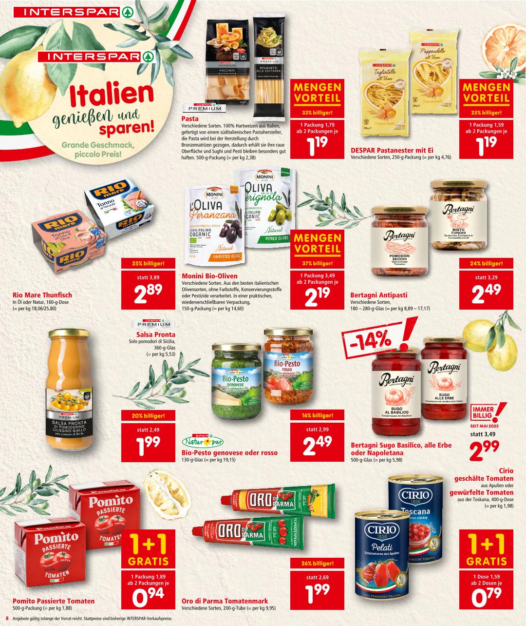 Prospekt von INTERSPAR