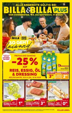 Titelbild des Prospekts von BILLA WIEN
