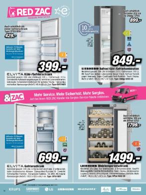 Titelbild des Prospekts von RED ZAC