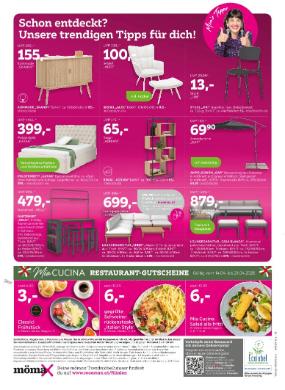 Titelbild des Prospekts von mömax