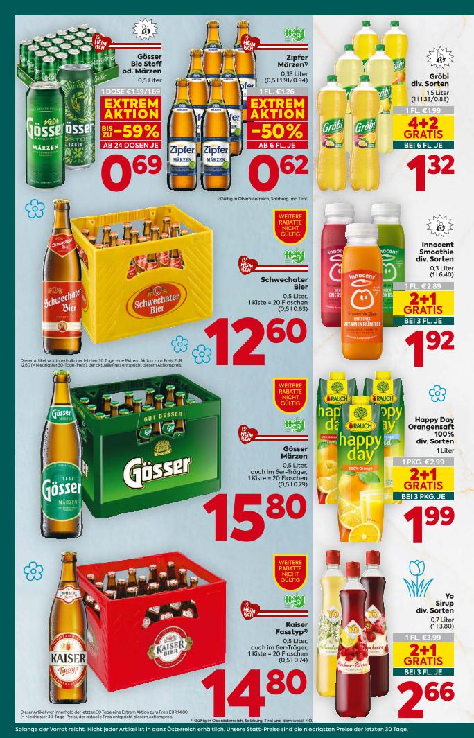 Prospekt von BILLA PLUS