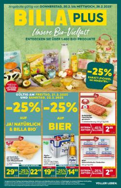 Titelbild des Prospekts von BILLA PLUS OÖ