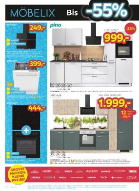 Titelbild des Prospekts von Möbelix