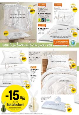 Titelbild des Prospekts von Betten Reiter