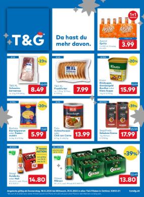 Titelbild des Prospekts von T&G Osttirol