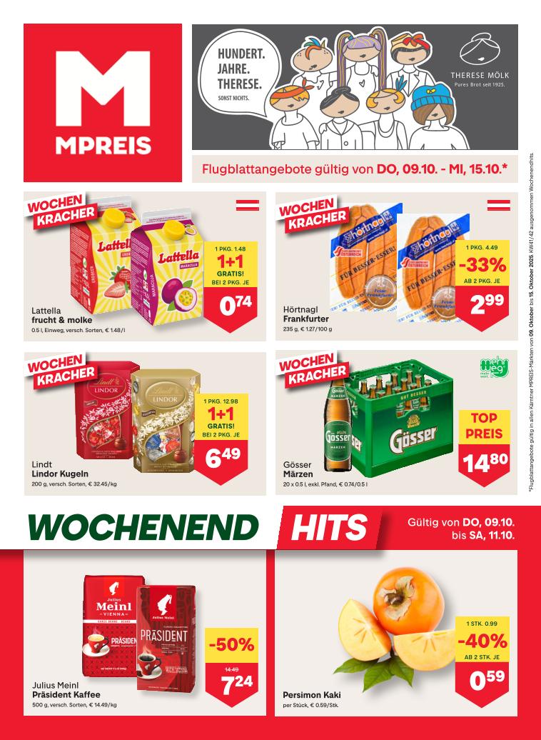 Prospekt von MPREIS