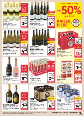 Titelbild des Prospekts von Maximarkt Anif