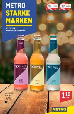 Titelbild des Prospekts von METRO GROSSE MARKEN