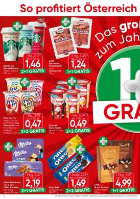 Titelbild des Prospekts von SPAR W / NOE / BGLD