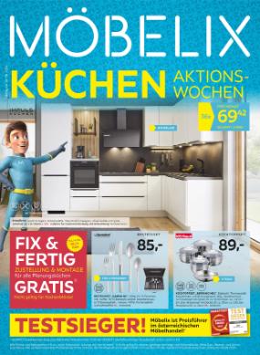 Titelbild des Prospekts von Möbelix