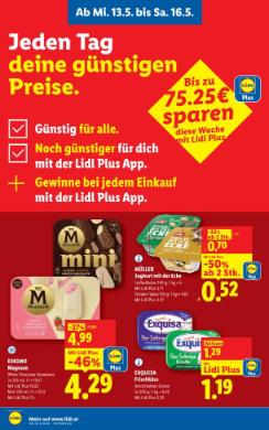 Titelbild des Prospekts von Lidl